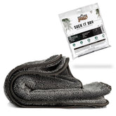 Microfiber Monkey - Suck it dry - Microfaser Trockentuch - 40x40cm, 1000 GSM - verpackt